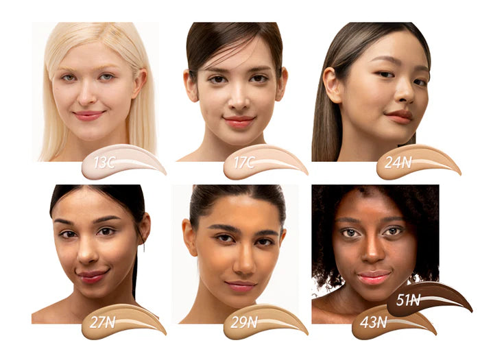 TIRTIR Mask Fit Red Cushion Foundation + Matching Mini Bundle, Korean Beauty