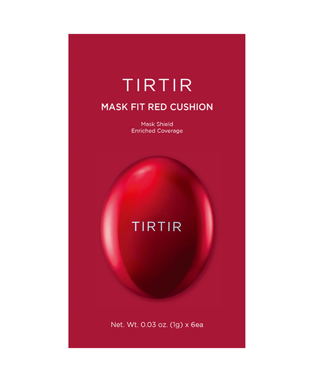 TIRTIR Mask Fit Red Cushion 6 Shade Trial Kits, Korean Beauty