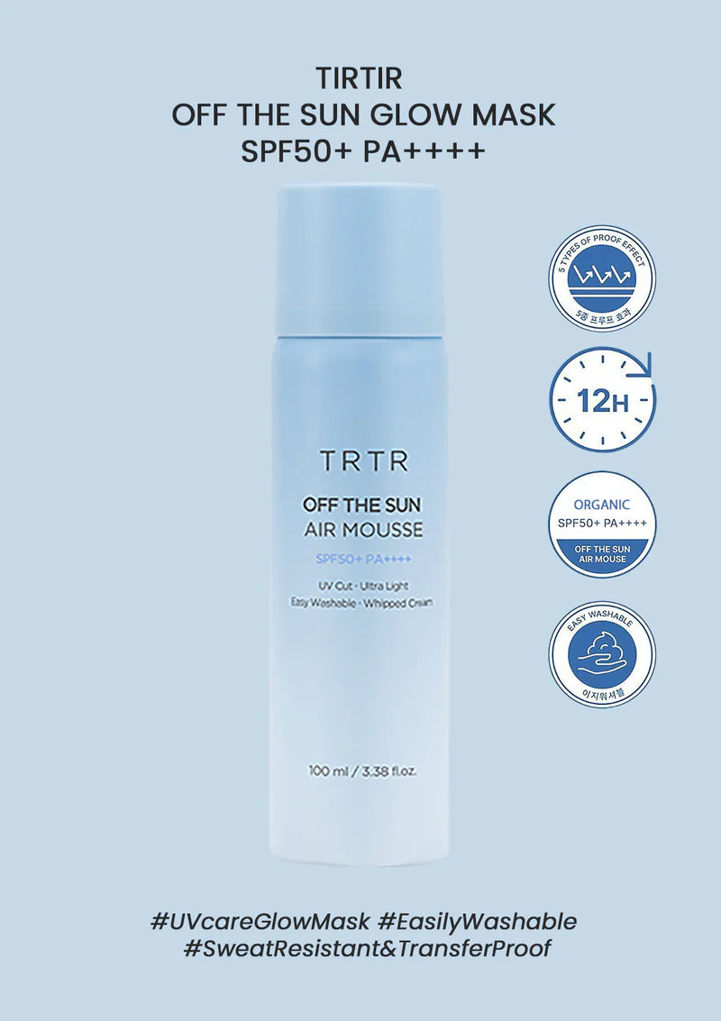 TRTR Off the Sun Air Mousse, SPF50 PA++++, 40ml, KOREAN BEAUTY