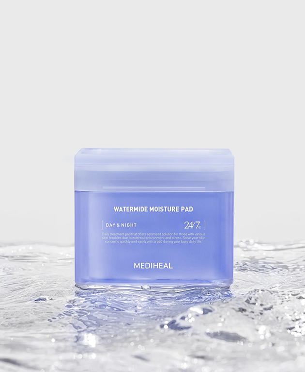 MEDIHEAL Watermide Moisture Pad, Korean Beauty